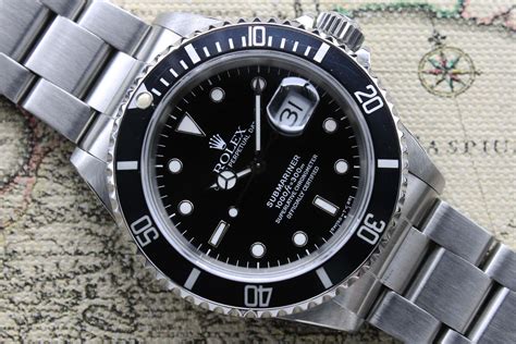 rolex certified pre-owned submariner date 1991|rolex submariner 16610 stainless steel.